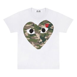 Comme des Garçons: Белая футболка 