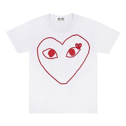 Comme des Garçons: Белая футболка 