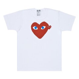 Comme des Garçons: Белая футболка 