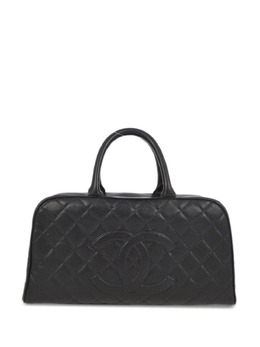 CHANEL Pre-Owned: Чёрная сумка 