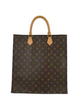 Louis Vuitton Pre-Owned: Коричневая сумка-шоппер