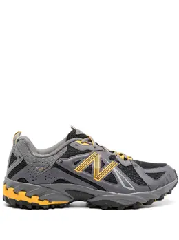 New Balance: Жёлтые кроссовки 