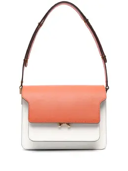 Marni: Оранжевая сумка через плечо  Trunk