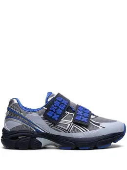 ASICS: Голубые кроссовки 