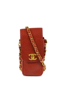 CHANEL Pre-Owned: Красная сумка 
