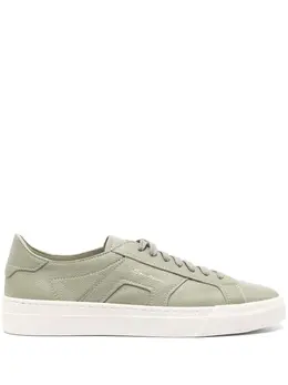Santoni: Зелёные кроссовки 