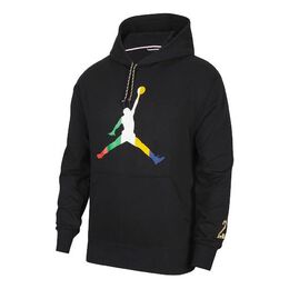 Nike: Чёрная толстовка  Air Jordan