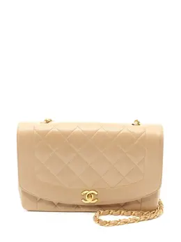 CHANEL Pre-Owned: Бежевая сумка 