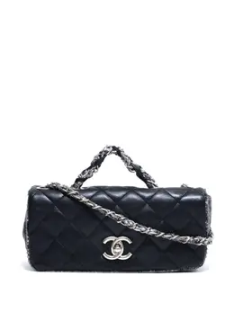 CHANEL Pre-Owned: Чёрная сумка 