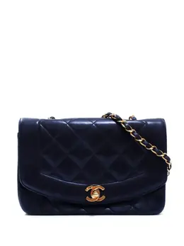 CHANEL Pre-Owned: Чёрная сумка 