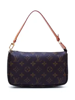 Louis Vuitton Pre-Owned: Коричневая сумка 