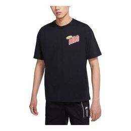 Nike: Чёрная футболка 