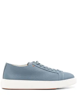 Santoni: Светлые кроссовки 