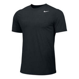 Nike: Чёрная футболка  Dri FIT