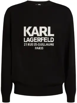 Karl Lagerfeld: Свитер  Rue St Guillaume из шерсти