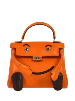 Hermès Pre-Owned: Оранжевая сумка 