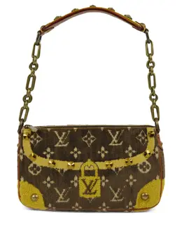 Louis Vuitton Pre-Owned: Коричневая сумка 