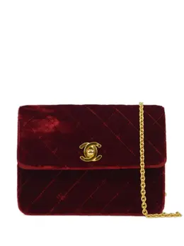 CHANEL Pre-Owned: Красная сумка 