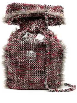 CHANEL Pre-Owned: Красная сумка через плечо 