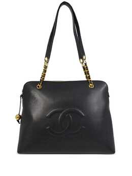 CHANEL Pre-Owned: Чёрная сумка 