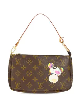 Louis Vuitton Pre-Owned: Коричневый клатч 