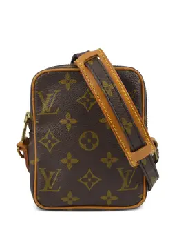 Louis Vuitton Pre-Owned: Коричневая сумка через плечо 