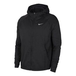 Nike: Куртка  Solid с капюшоном