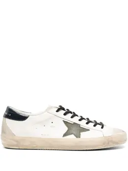 Golden Goose: Белые кроссовки  Super Star