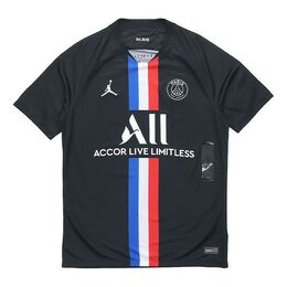 Nike: Чёрная майка  Paris Saint Germain