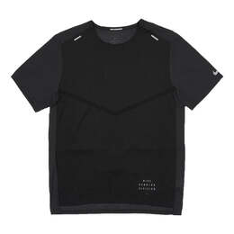 Nike: Чёрная футболка  Dri FIT