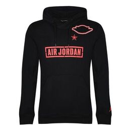 Nike: Чёрная толстовка  Air Jordan