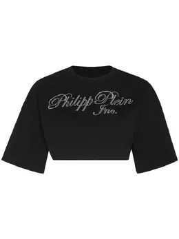 Philipp Plein: Футболка  Crystal со стразами