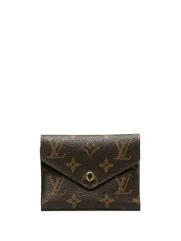 Louis Vuitton Pre-Owned: Коричневый кошелёк