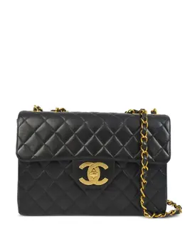 CHANEL Pre-Owned: Чёрная сумка 