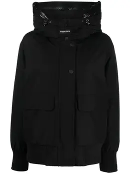 Woolrich: Чёрная куртка  Arctic