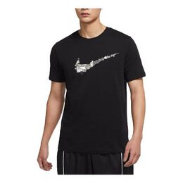Nike: Чёрная футболка 