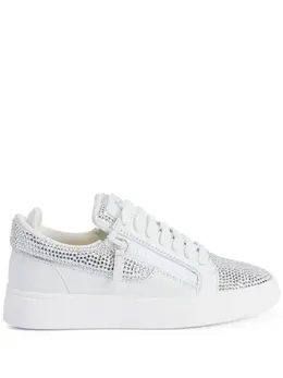 Giuseppe Zanotti: Белые кроссовки 
