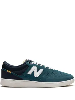 New Balance: Белые кроссовки 