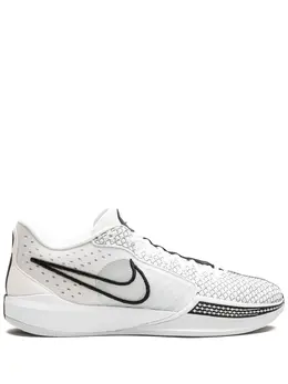 Nike: Белые кроссовки 