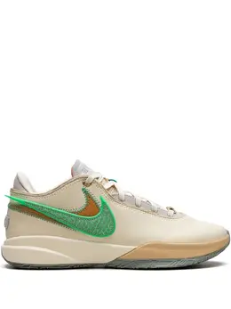 Nike: Бежевые кроссовки 