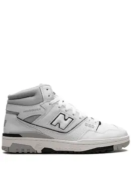 New Balance: Белые кроссовки 