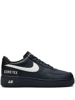 Nike: Чёрные кроссовки  Air Force 1