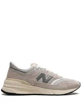 New Balance: Белые кроссовки 