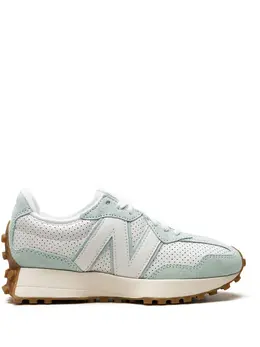 New Balance: Белые кроссовки  327