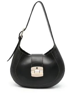 Furla: Чёрная сумка 