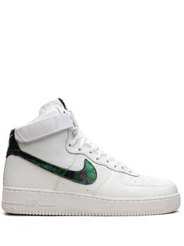 Nike: Белые кроссовки  Air Force 1 High