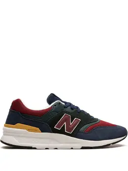 New Balance: Красные кроссовки 