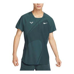 Nike: Зелёная футболка  Dri FIT
