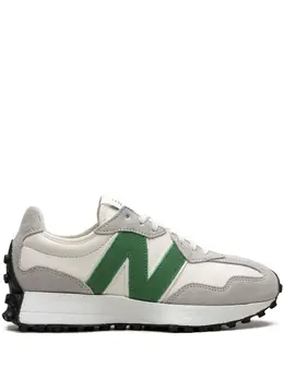 New Balance: Белые кроссовки  327