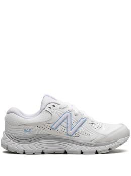 New Balance: Светлые кроссовки 
